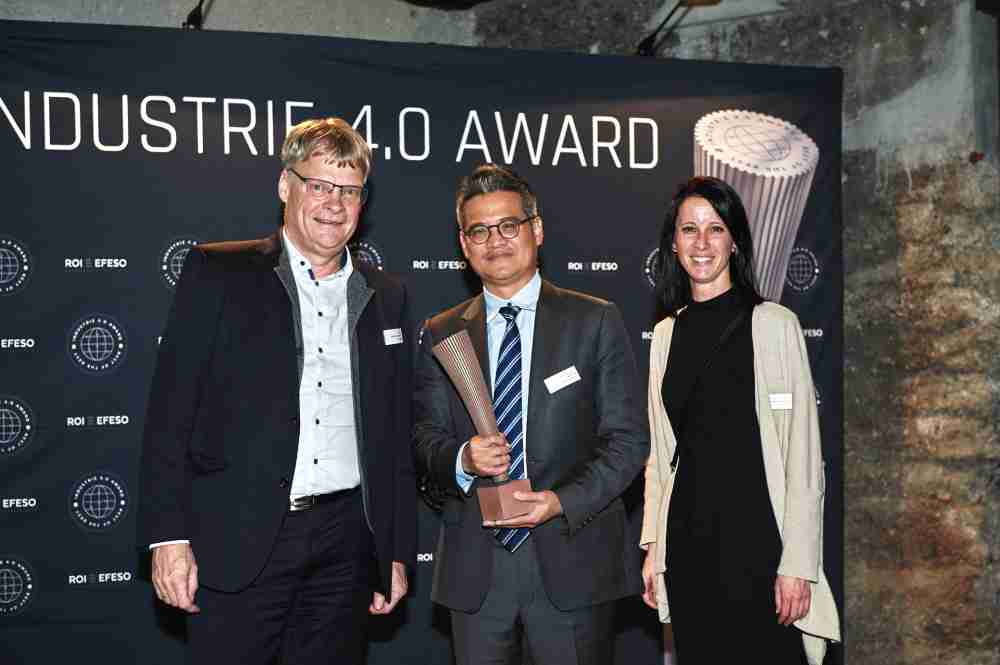 菠菜论坛光电数位转型成效亮眼，，，获德国ROI-EFESO工业4.0大奖肯定